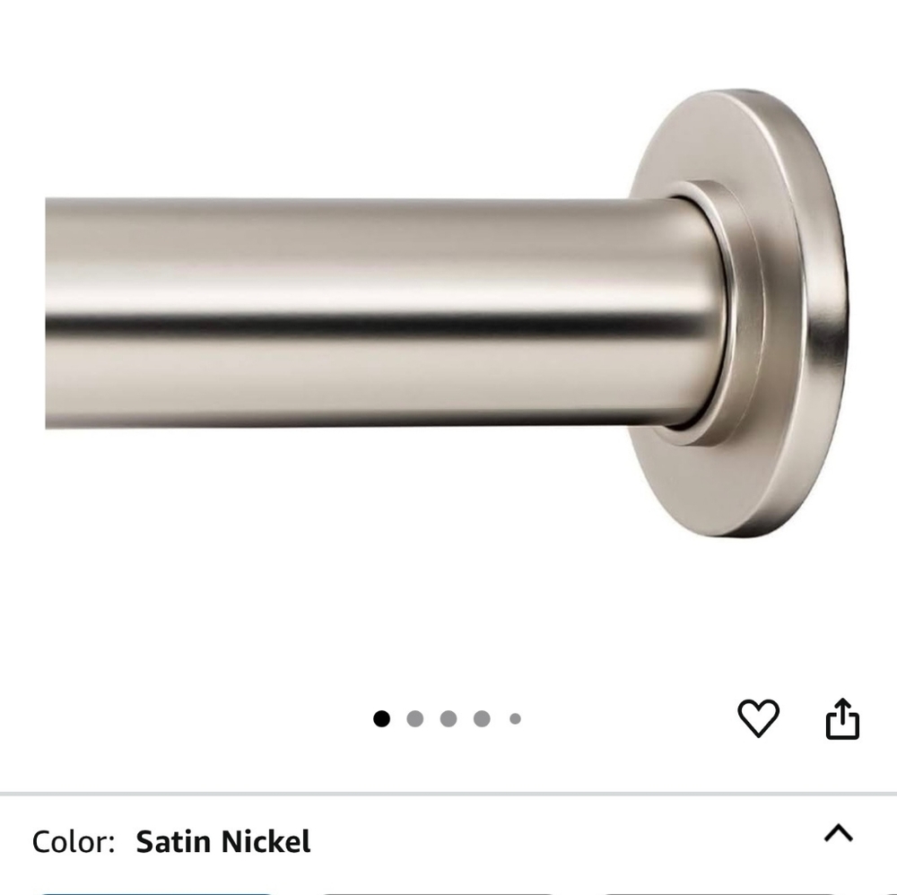 Ivilon Tension Rod in Nickel